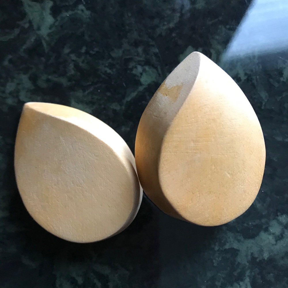 Vintage Wood Earrings